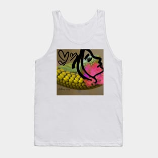 Infinite Allure: The Harmonious Confluence of Beauty and Serpent's Grace Tank Top